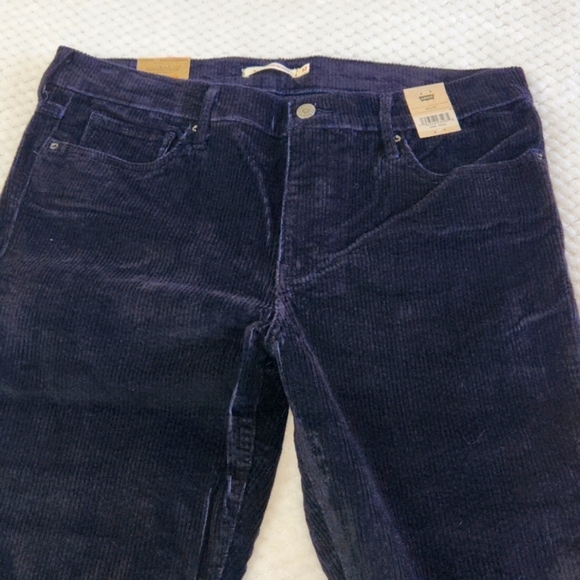 LEVIS 311 BLACK CORDUROY SHAPING SKINNY WOMENS JEANS  SIZE W31  L30  NEW - Picture 4 of 15
